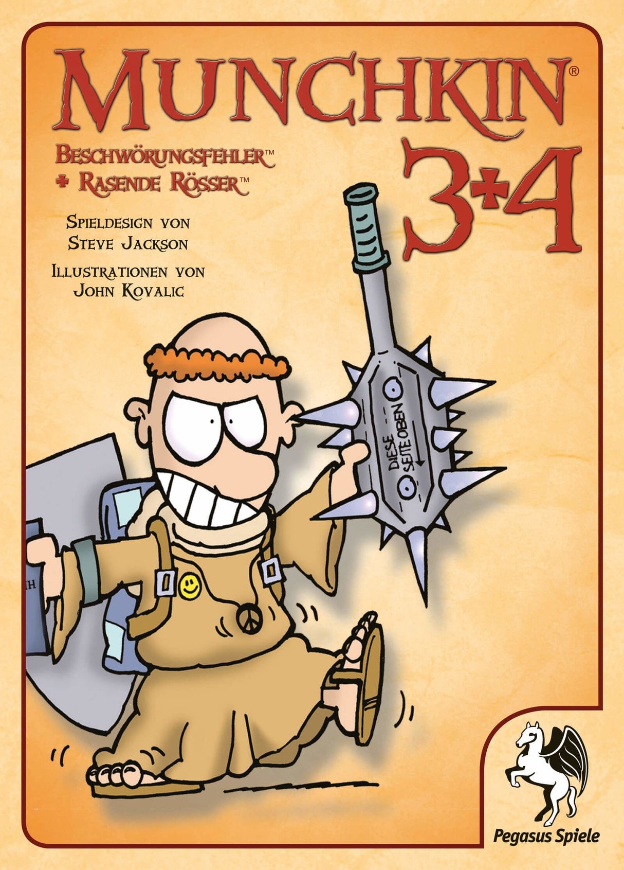 Pegasus Munchkin 3+4, Expansión Del Juego De Cartas 17224g