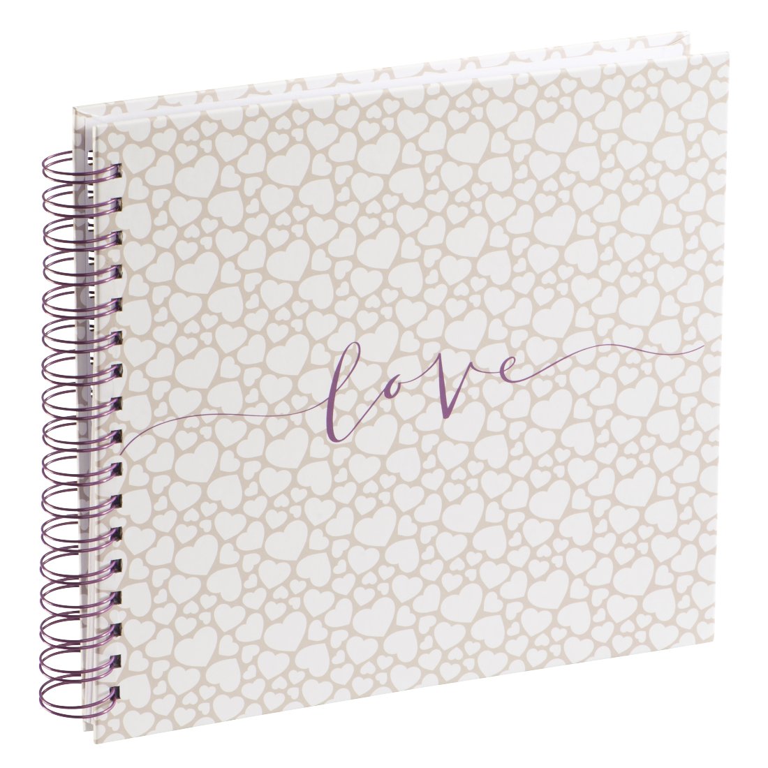 Album Hama Romance Spiral-Album 28x24 40 Paginas Blancas Boda 3832