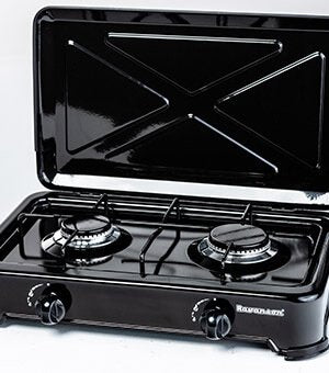 EAN 5902230901407 - Ravanson K-02TB hobs Negro Encimera Encimera de gas 2 zona(s) imagen 2