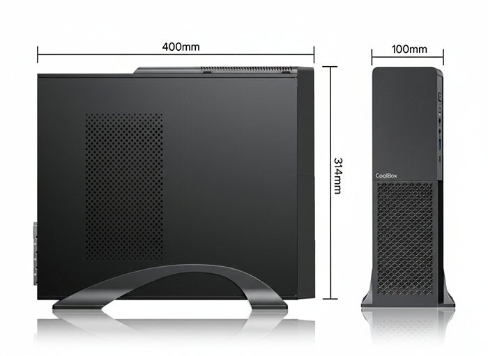EAN 8436624420627 - CoolBox COO-PCT313-1 carcasa de ordenador Micro Torre Negro imagen 8