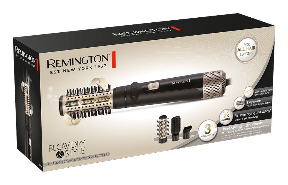 EAN 5038061142235 - Remington AS7580 Cepillo de aire caliente Negro, Oro 1000 W imagen 4