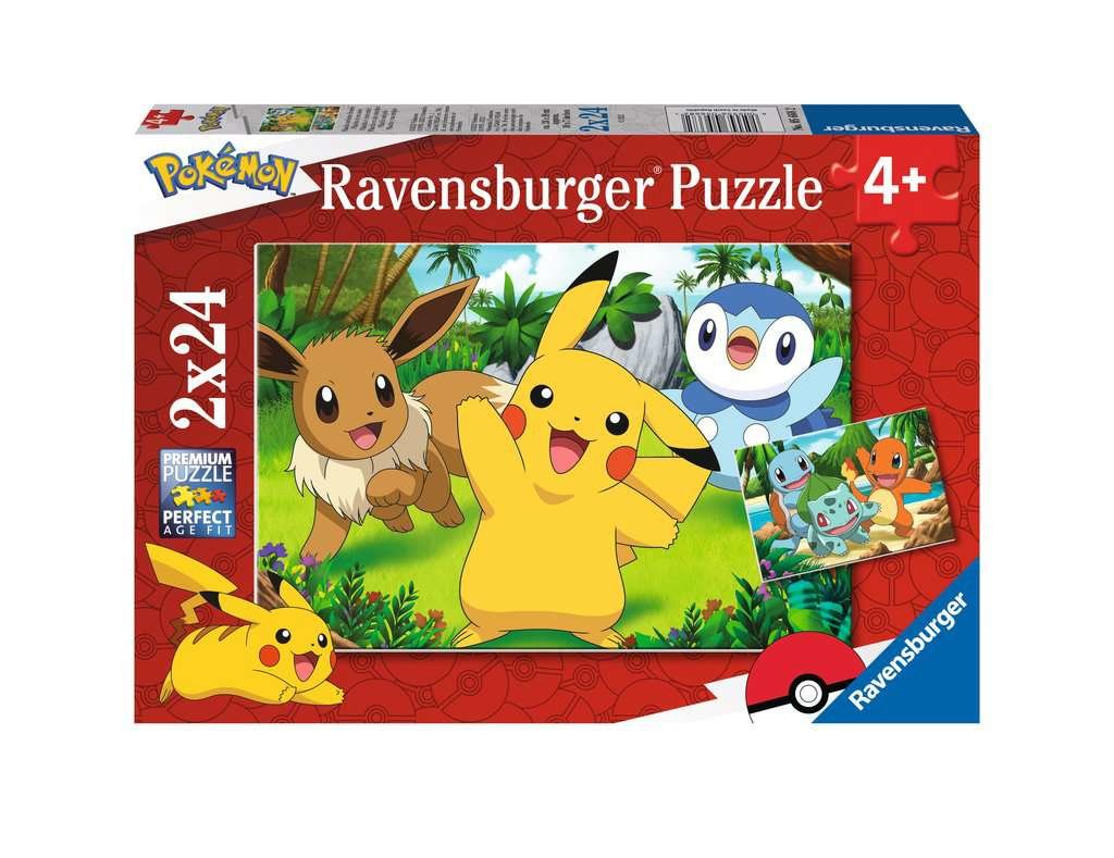 Puzzle Pokemon 2x24pzs