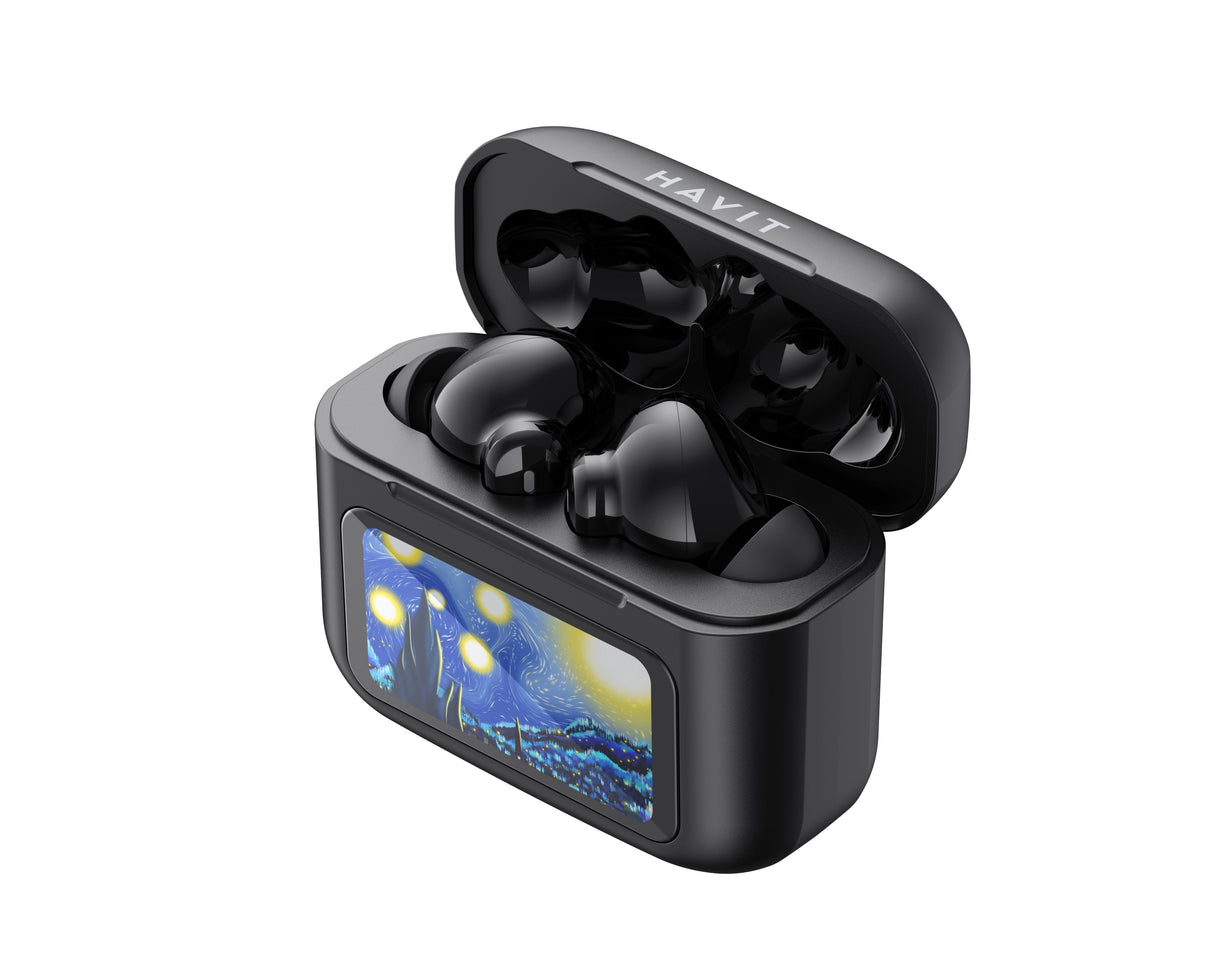 EAN 6939119070335 - Havit TW956 (Black) Auriculares Dentro de oído Llamadas/Música Bluetooth Negro imagen 6