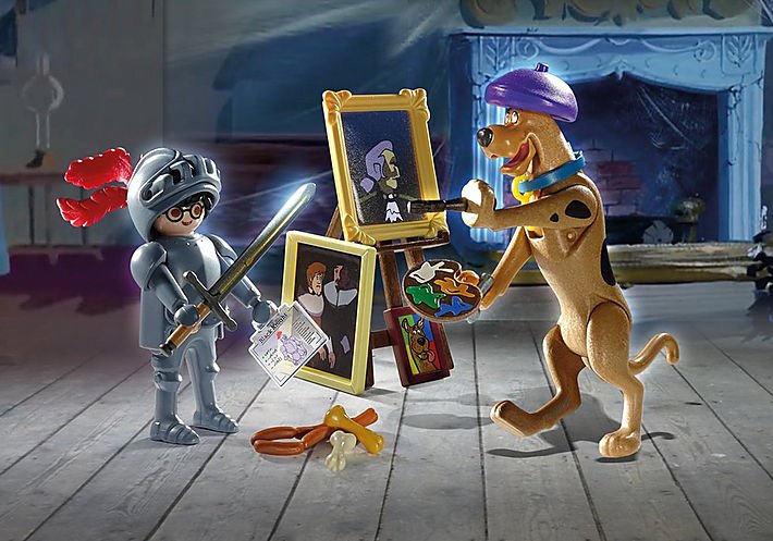 Playmobil 70709 Scooby-Doo! Aventura Con Black Knight