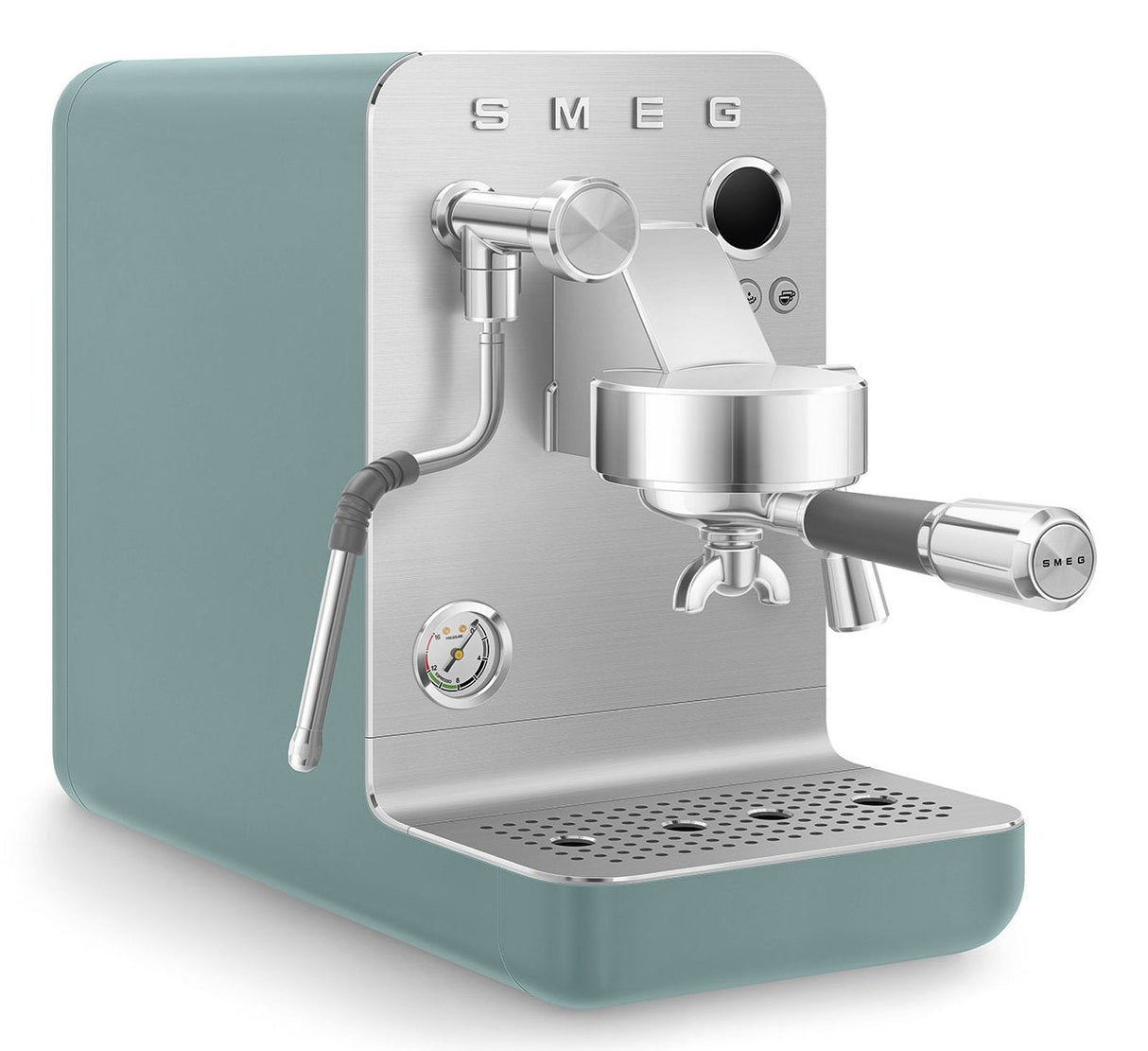 Smeg Espresso Coffee Machine Collection Emerald Green Emc02egmeu