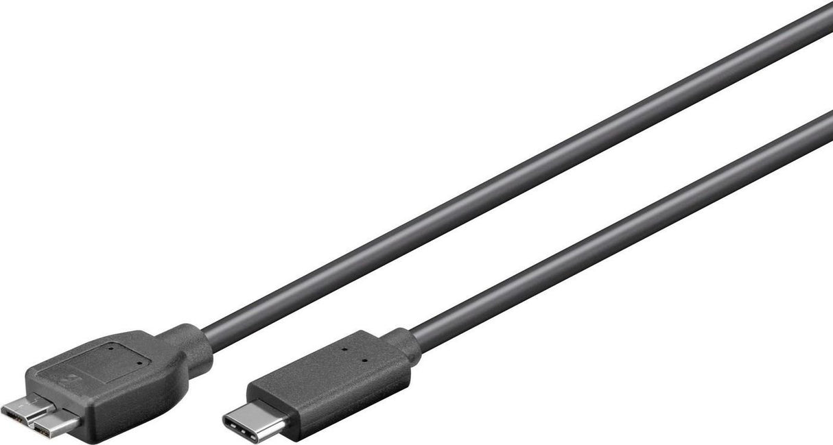 EAN 5706998094674 - Microconnect USB3.1CAMIB3.06 cable USB USB 3.2 Gen 2 (3.1 Gen 2) 0,6 m USB C Micro-USB B Negro imagen 1
