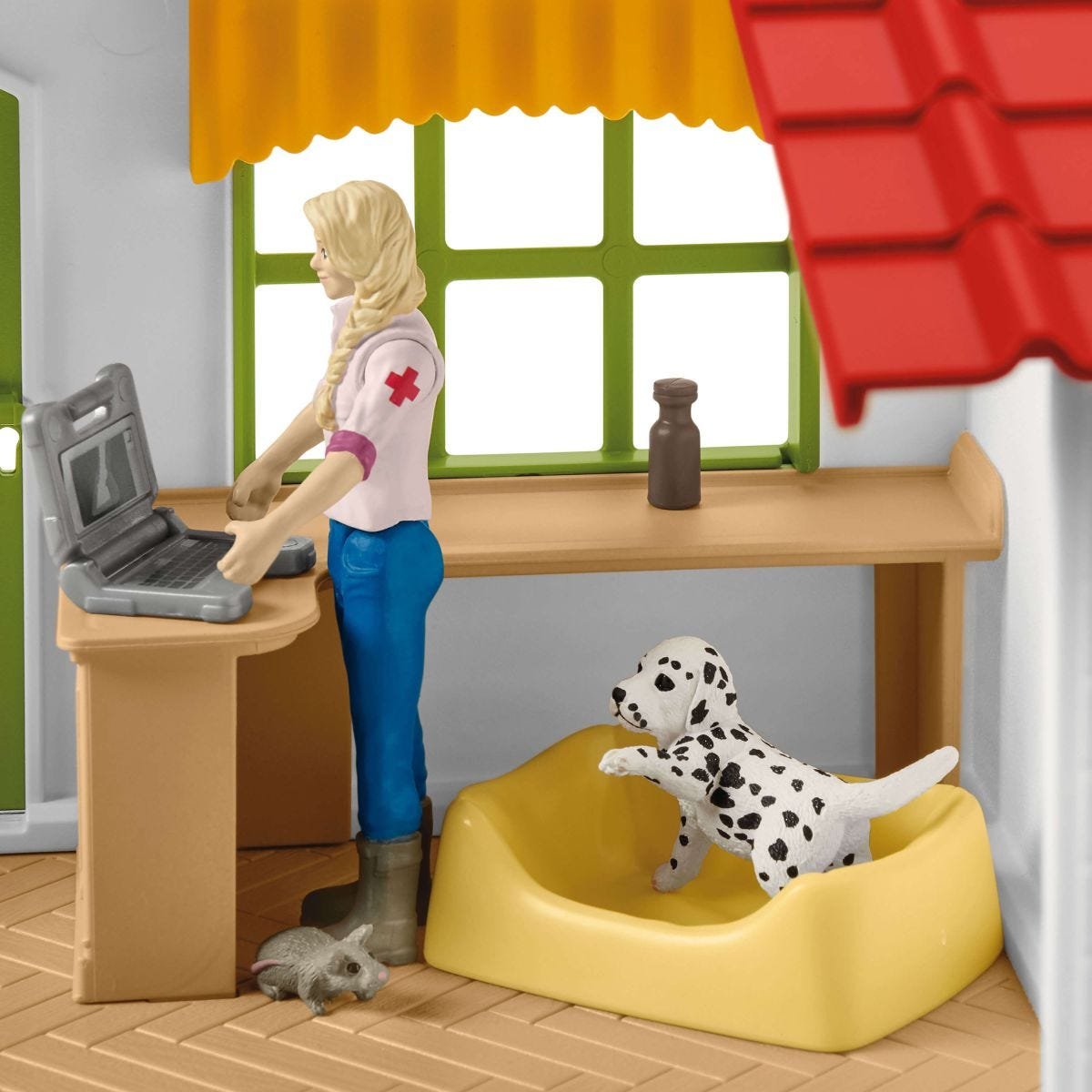 Schleich Veterinarian Practice With Pets