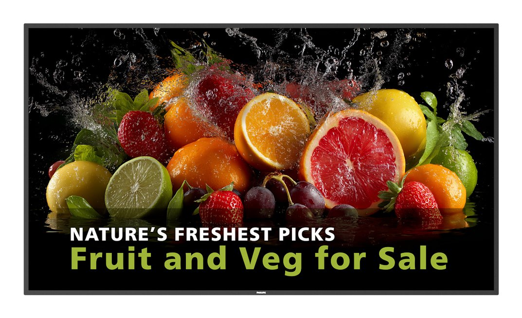 Philips 75bdl5050d Digital Signage Display 189 Cm 75 Zoll