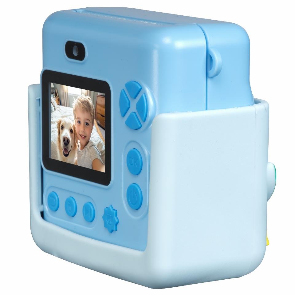 Denver Kpc-1363 Kinder Sofortbild-Kamera Dino Blau
