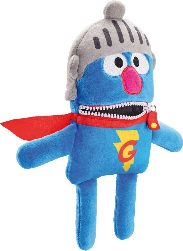 Schmidt Spiele Barrio Sésamo: Worry Eater Super-Grobi, Peluche 34 Cm 42557