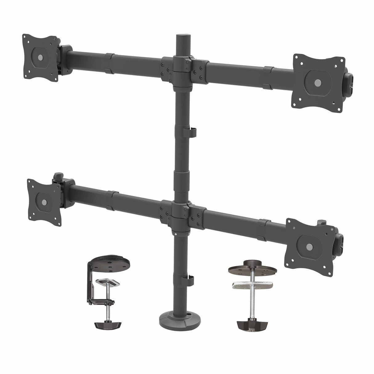 EAN 0065030867795 - StarTech.com ARMQUAD soporte para monitor 68,6 cm (27") Negro imagen 1