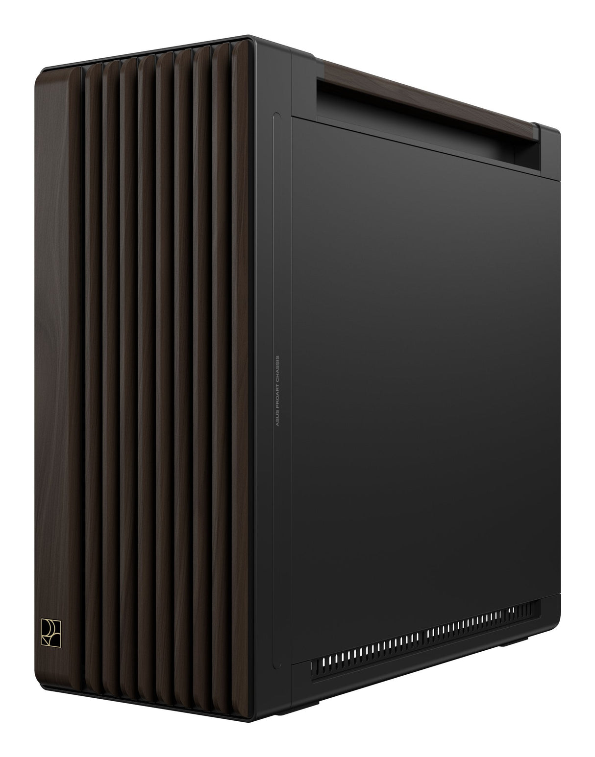 Caja Pc Asus Geh Proart Pa602 Walnut Wood Tg Pwm Modern Negro