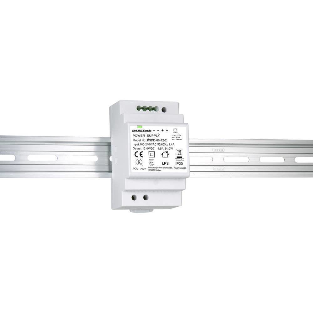 Basetech Bt-2250320 Fuente De Alimentación Para Carril Din Din-Rail 4.5 A Cantidad Salidas 2 X - 54 W