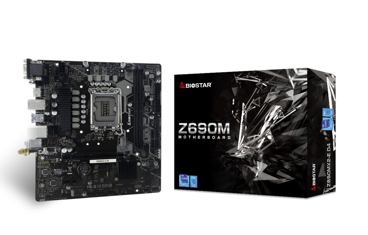 EAN 4712960688148 - Biostar Z690MX2-E D4 placa base Intel Z690 LGA 1700 micro ATX imagen 4
