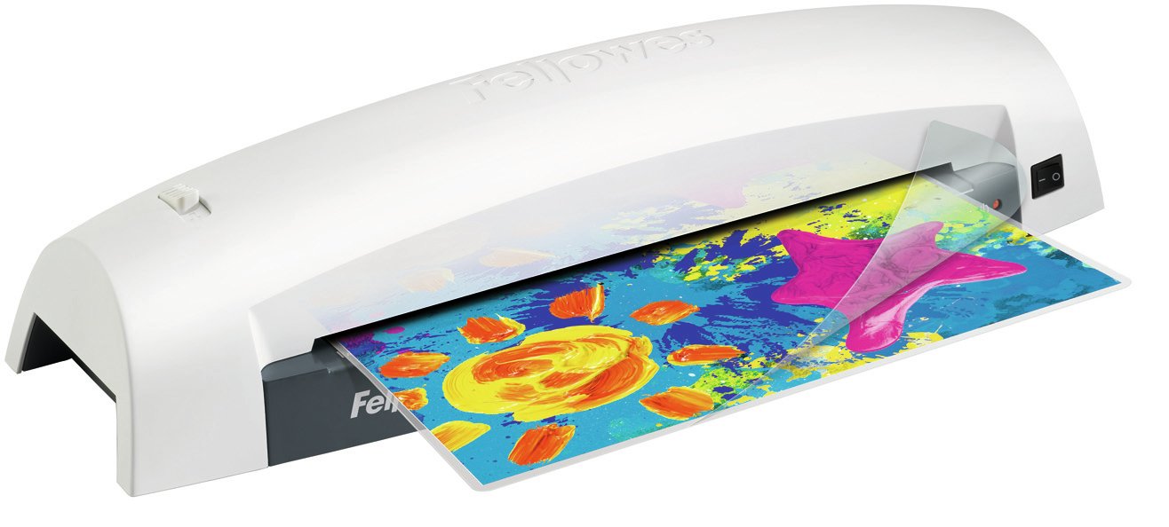Plastificadora Fellowes Lunar A3 5716701 Hasta A3 Y 80-125 Micras Blanca Y Negra