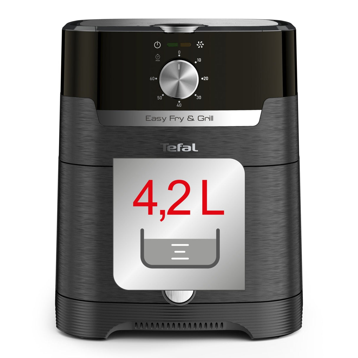 Freidora Tefal Easy Fry & Grill Ey501815 Fryer Single 4.2 L Stand-Alone 1400 W Hot Air Fryer Black