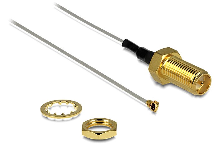 Delock Cable Antenaâ Pex A Rp-Smaâ H/M 0.20m Longitud De Hilo 10 Mmâ 88815