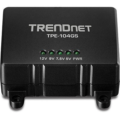 Divisor Poe Trendnet Tpe-104gs 802.3af 2 Rj45 Hembra