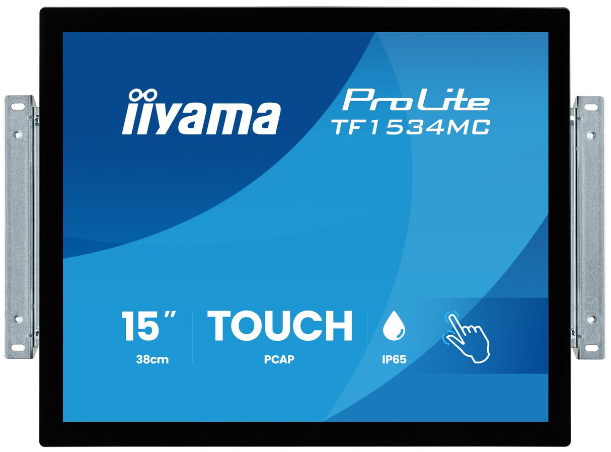 Iiyama 38.0cm (15") Tf1534mc-B8x 4:3 M-Touch Hdmi+Dp