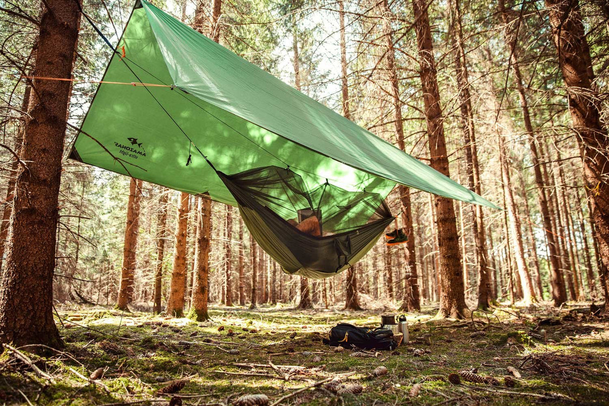 EAN 4030454006712 - AMAZONAS Traveller Tarp XXL Raincover Verde Poliéster imagen 2