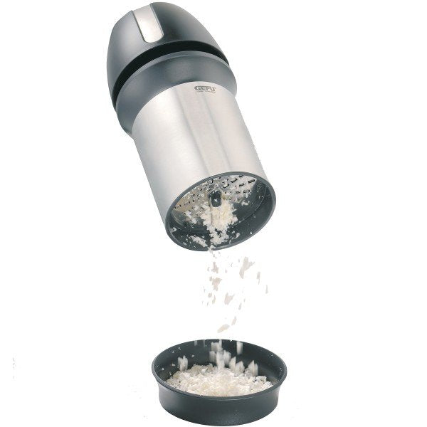 Gefu 34680 Rallador Negro, Acero Inoxidable