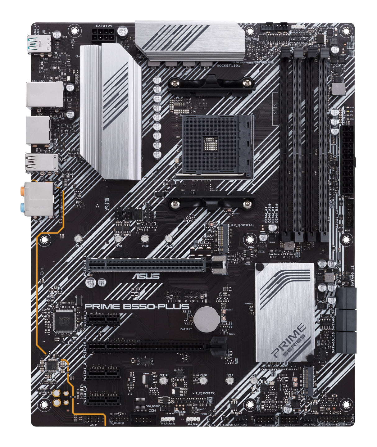 EAN 4718017782340 - ASUS PRIME B550-PLUS AMD B550 Zócalo AM4 ATX imagen 2