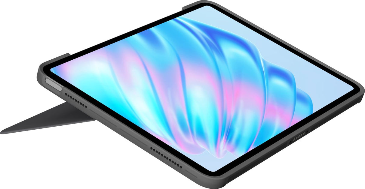Logitech Combo Touch Ipad Air 11'' (2024) Grau Qwertz