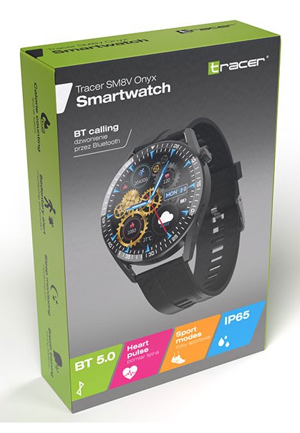 Tracer Smartwatch Sm8v Onyx