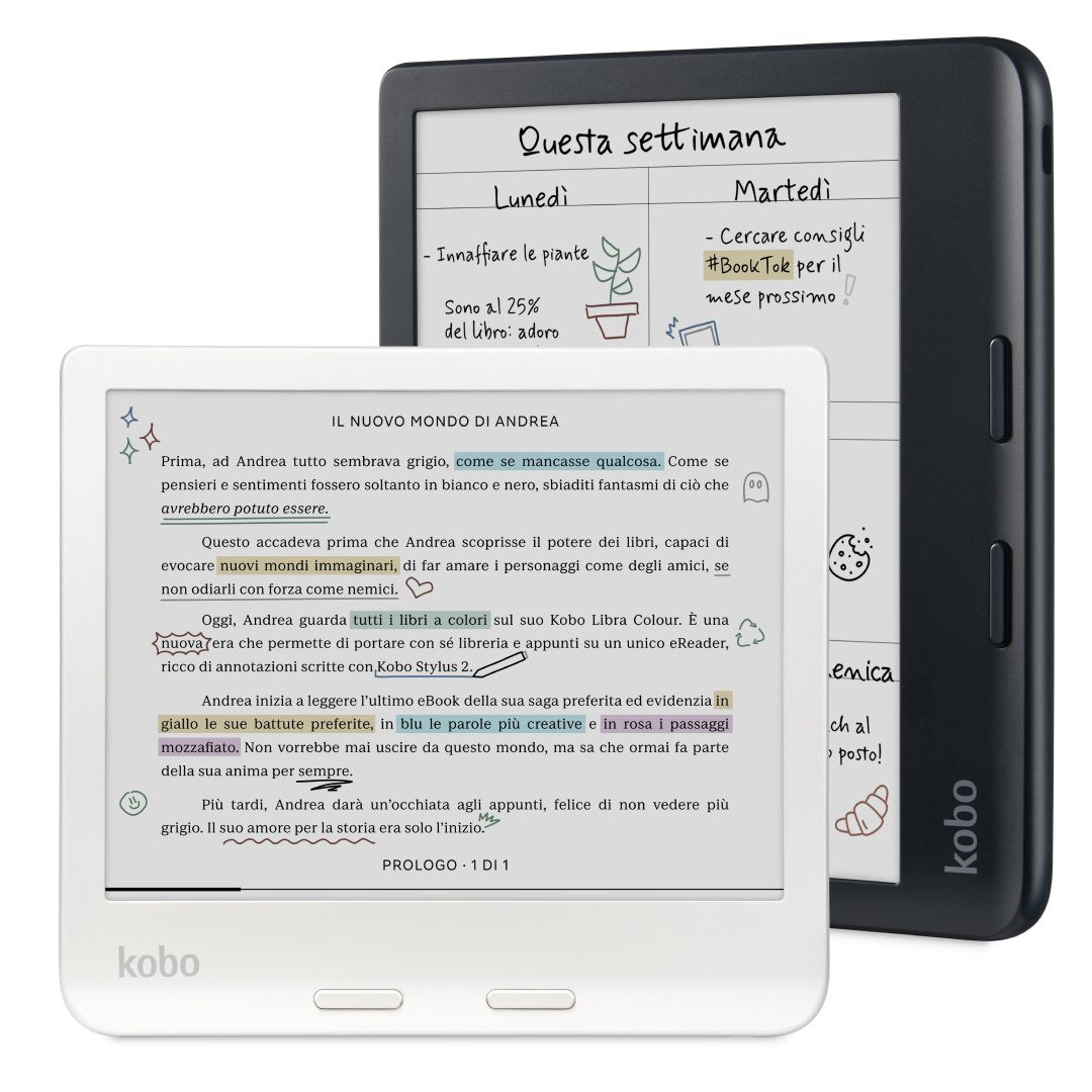 Kobo Ebook-Reader Ebookreader Libra Colour Negro (N428-Ku-Bk-K-Ck) (N428kubkkck)