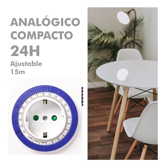 EAN 8420738268930 - Silver Electronics 49402 contador eléctrico Azul, Blanco Temporizador diario imagen 4