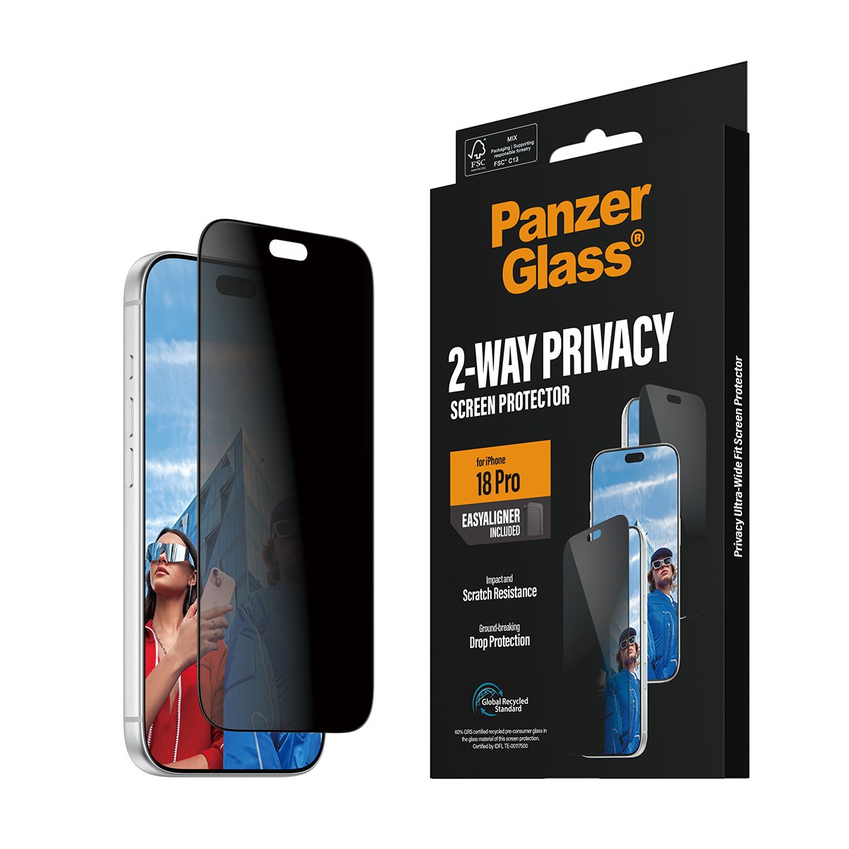 Panzerglass Privacy Protector Iphone 18pro