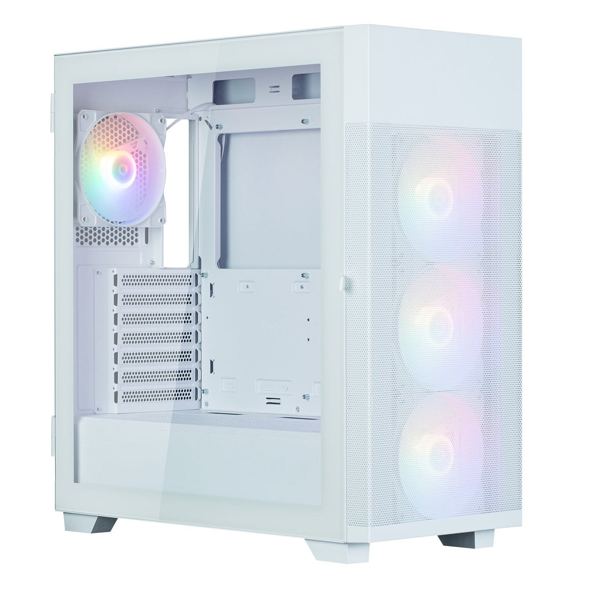 Caja Pc Obudowa S5 Neo White Atx Mid Tower Frgb Fan X4
