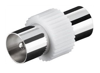Adaptador De Goobay Enchufe Coaxial A Enchufe Coaxial