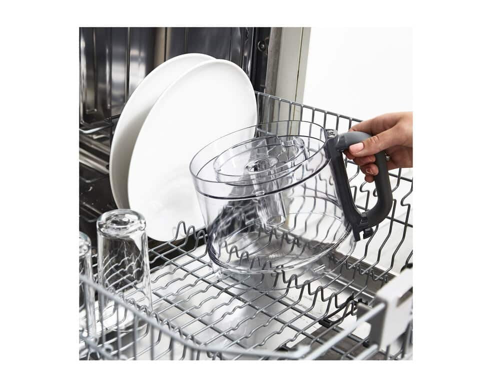 Kenwood Kompakt-Küchenmaschine Multipro Onetouch (Plata/Negro, 1.000 Watt, Integrierte Waage, Mixaufsatz) 0w22011079