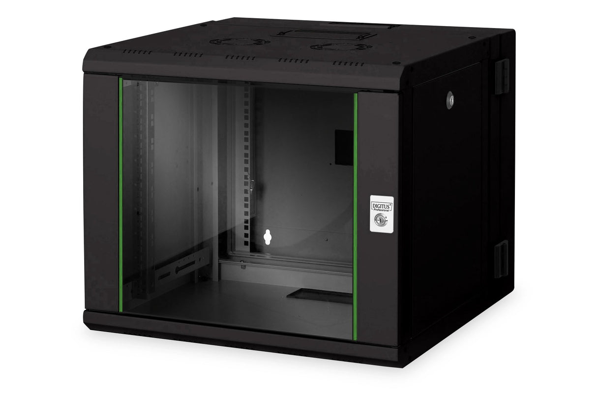 EAN 4016032257752 - Digitus DN-19 09-U-3-SW armario rack 9U Bastidor de pared Negro imagen 1