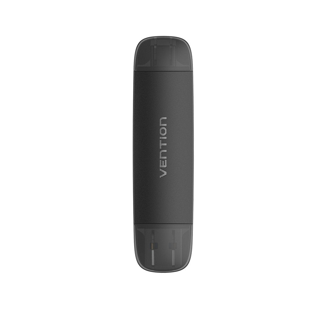 EAN 6922794755888 - Vention CLKB0 lector de tarjeta USB 3.2 Gen 1 (3.1 Gen 1) Type-A/Type-C Negro imagen 2