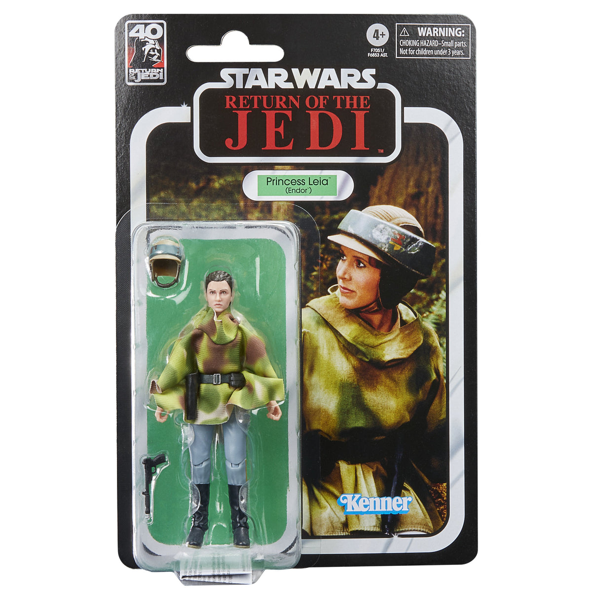Figura Hasbro The Black Series 40th Aniversario Star Wars : Return Of The Jedi Princesa Leia (Endor)