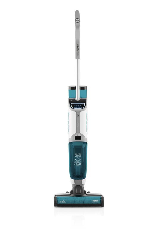 EAN 8590393303632 - Eta Fortis Aspiradora escoba Batería Seca y húmeda HEPA Sin bolsa 0,45 L Azul, Verde, Blanco imagen 4