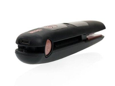 Plancha Para El Pelo Tristar Hd-2501 Negro Y Rosa