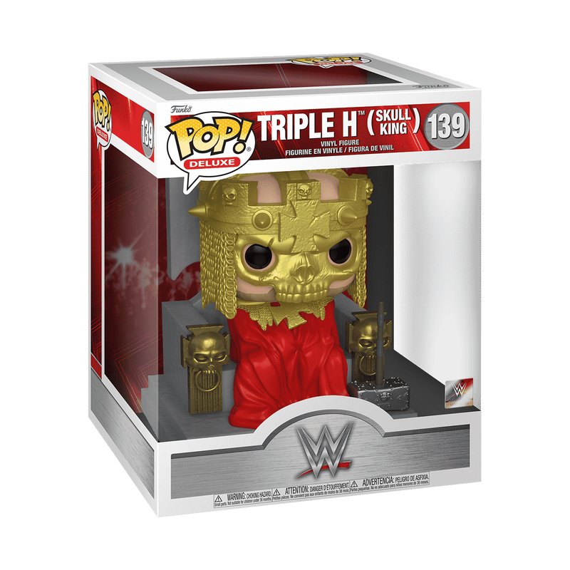 Figura Pop Deluxe Wwe Triple H Skull King