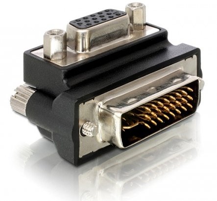 EAN 4043619651726 - DeLOCK VGA Adapter DVI-I 15-pin FM VGA Negro imagen 1
