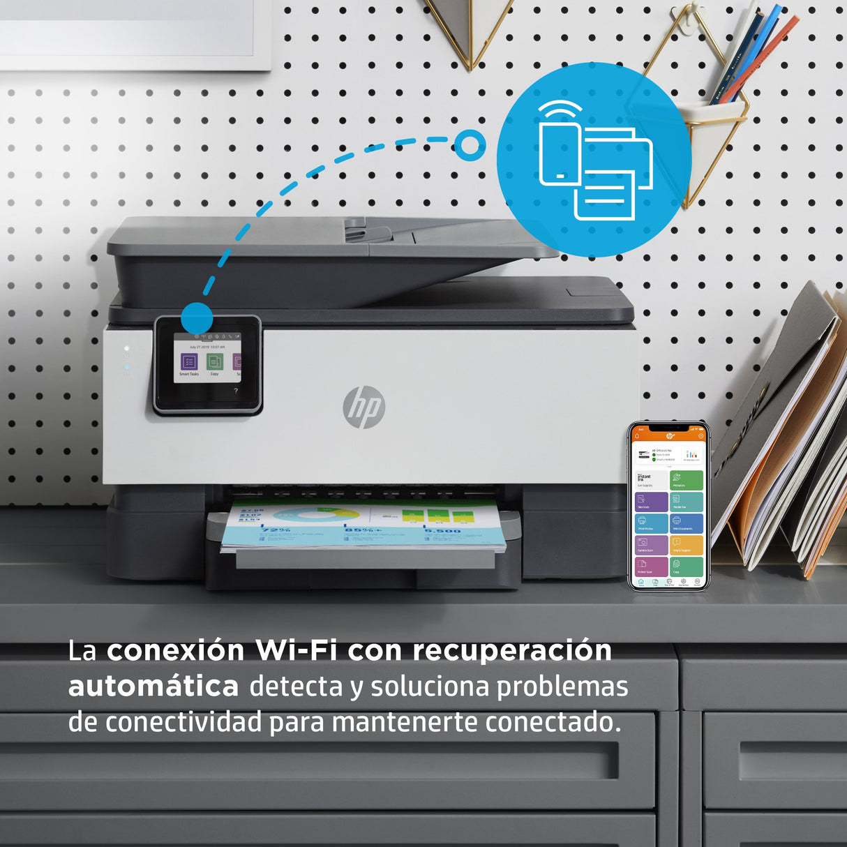 EAN 0195161213915 - HP OfficeJet Pro 9012e All-in-One Prntr Inyección de tinta térmica A4 4800 x 1200 DPI 22 ppm Wifi imagen 11