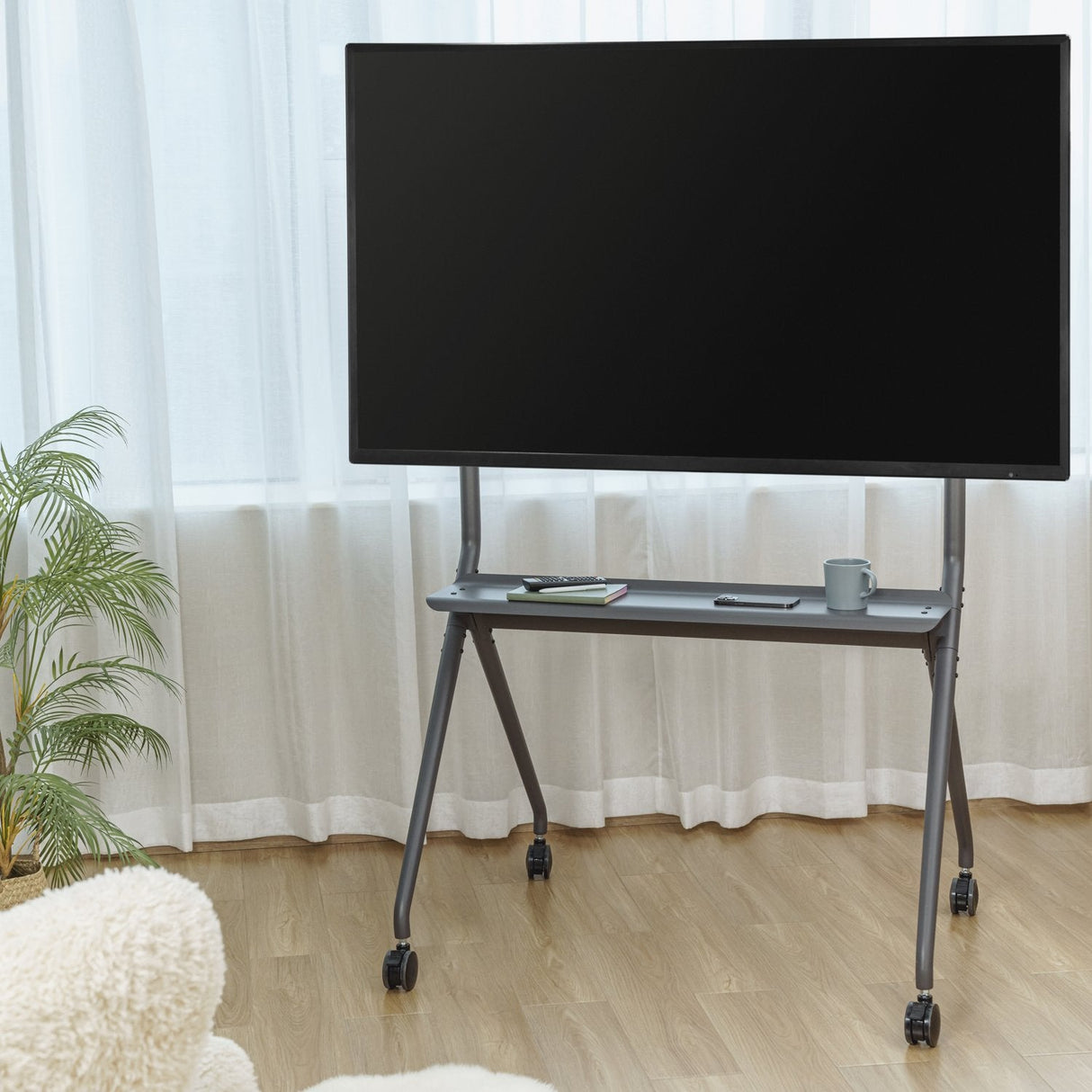 EAN 8052101431629 - Ewent EW1542 soporte para pantalla de señalización 2,18 m (86") Negro imagen 8