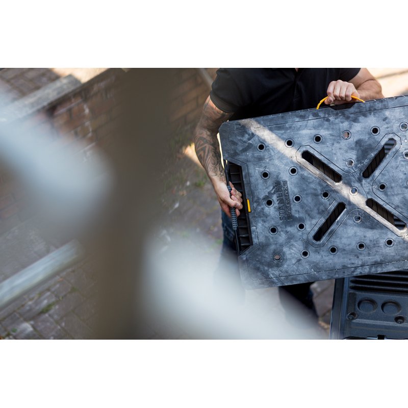 Banco De Trabajo Stanley Fmst1-75672 Banco De Trabajo Portátil Negro, Banco De Trabajo Portátil, Metal, Negro