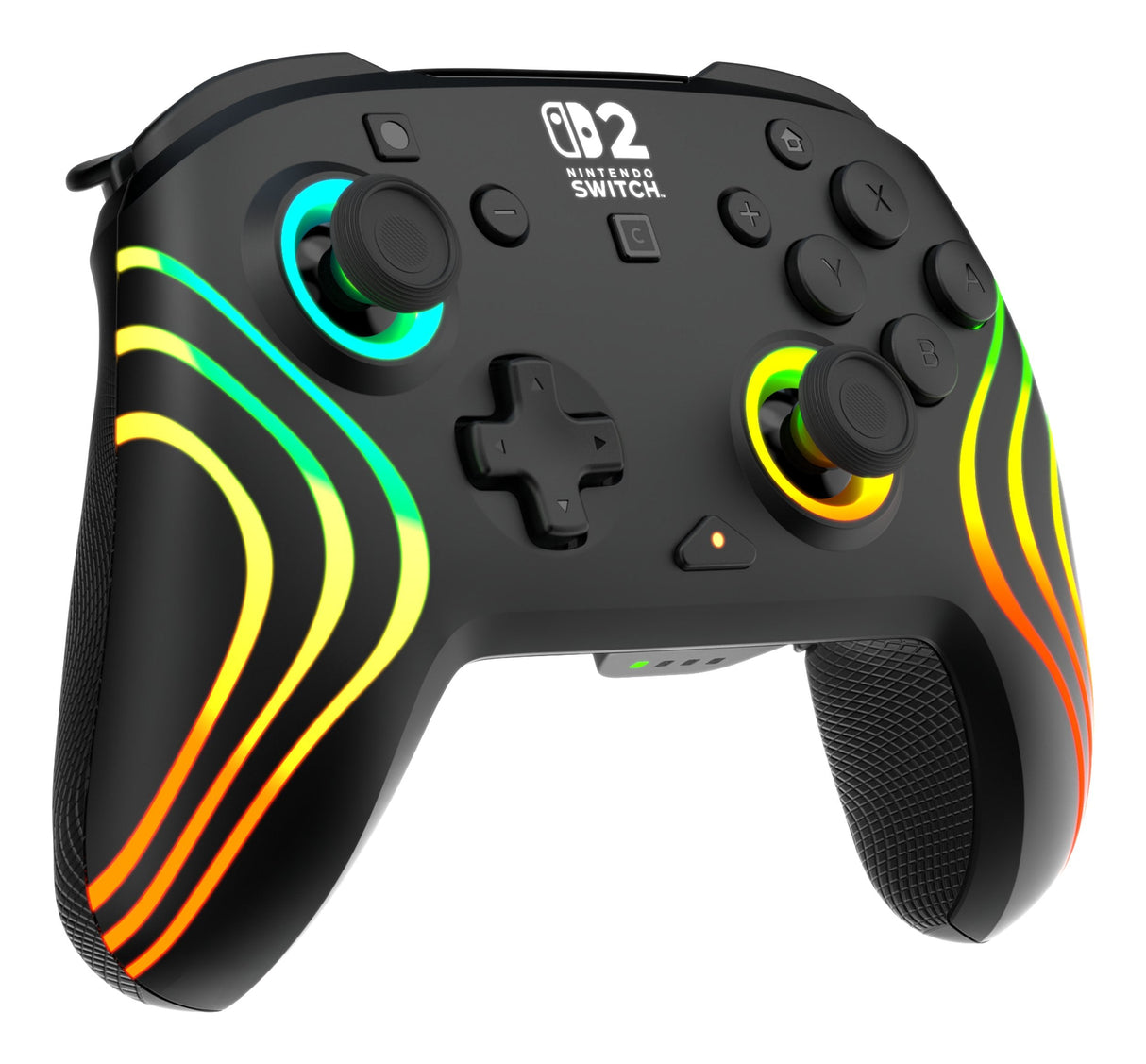 Turtle Beach Afterglow Negro Mando De Juego Rgb Inalámbrico Para Nintendo Switch 2