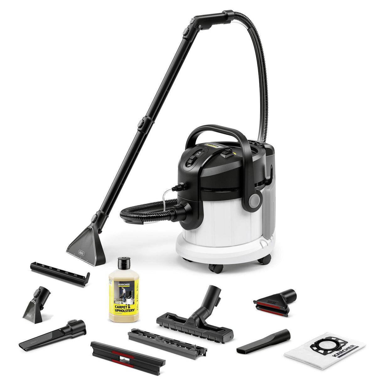 EAN 4066529041517 - Kärcher SE 4 Plus black/white 1.081-170.0 Aspiradora de tambor Seca y húmeda 10 W Bolsa para el polvo imagen 1