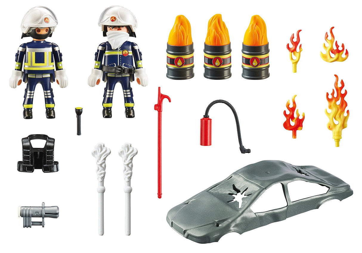 Playmobil 70907 Starter Pack Simulacro De Incendio