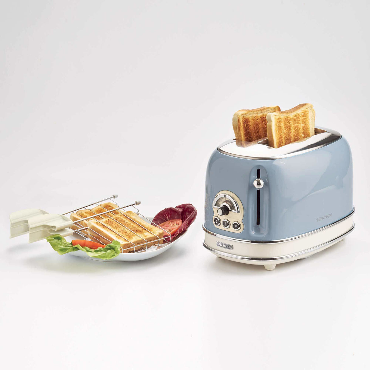 EAN 8003705114890 - Ariete 0155/05 6 2 rebanada(s) 810 W Azul claro imagen 3