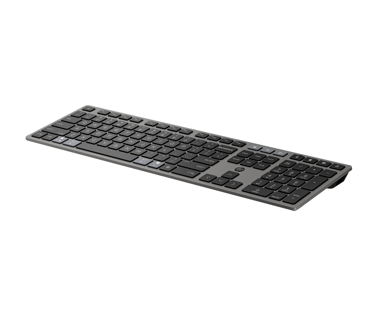EAN 0198122141197 - HP 725 Multi-Device Rechargeable Wireless Keyboard teclado Hogar / Oficina RF Wireless + Bluetooth Gris imagen 5