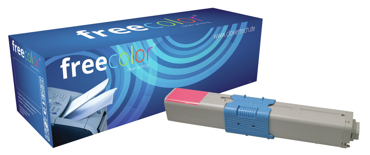Freecolor Toner Oki 44469705 Magenta 2000 Copias Remanufactured